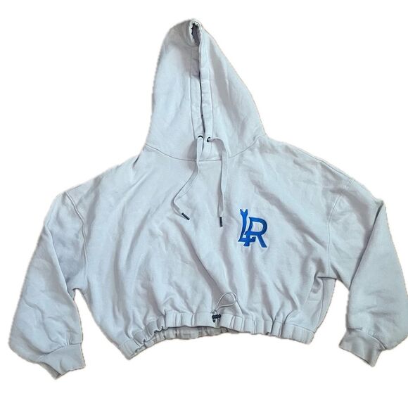 Core 10 Cropped Zippered Hoodie Drawstring Size 3X - Picture 1 of 8